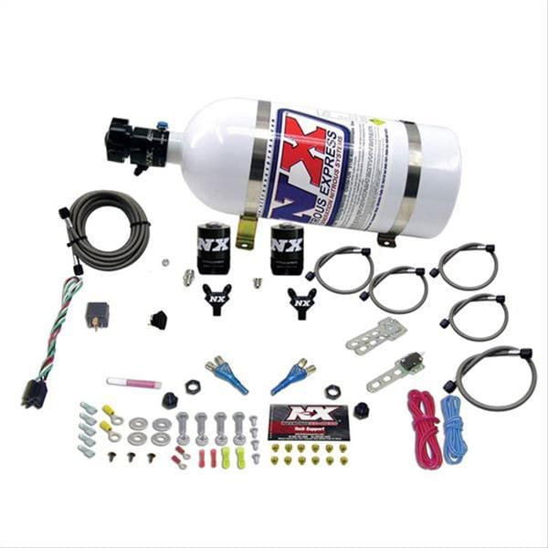 Nitrous Express (NX) Nitrous Express Sport Compact Dual Nozzle Nitrous Systems 20616-10 Autofit