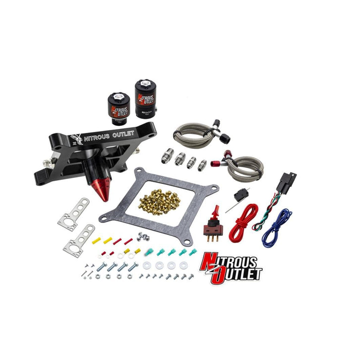 Nitrous Outlet Nitrous Outlet 4150 GENIII Stinger Nitrous Oxide Plate Systems 00-10600-GEN3-15 Autofit