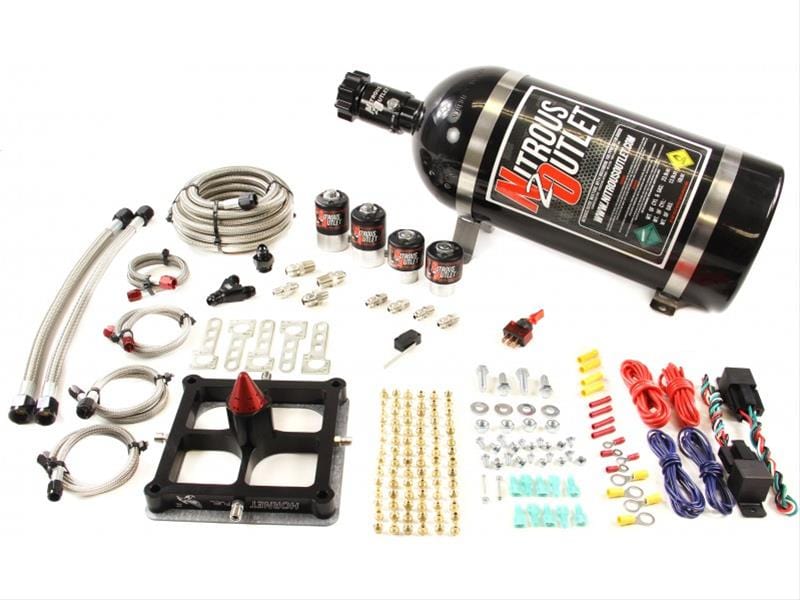 Nitrous Outlet Nitrous Outlet 4500 GENIII Dual-Stage Hornet Plate Systems 00-10634-GEN3-10 Autofit