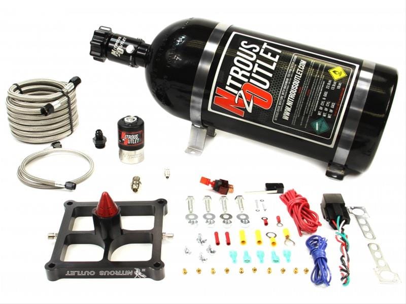 Nitrous Outlet Nitrous Outlet 4500 GENIII Stinger Nitrous Oxide Plate Systems 00-10677-GEN3-15 Autofit