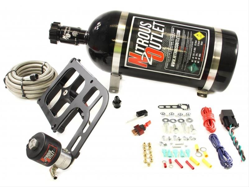 Nitrous Outlet Nitrous Outlet 4500 GENIII Stinger Race Nitrous Oxide Plate Systems 00-10681-GEN3-12 Autofit