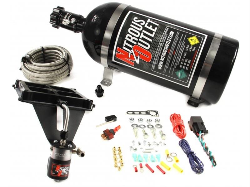 Nitrous Outlet Nitrous Outlet 4500 GENIII Stinger Race Nitrous Oxide Plate Systems 00-10682-GEN3-12 Autofit