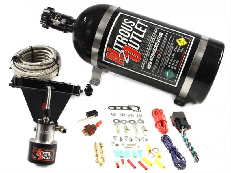 Nitrous Outlet Nitrous Outlet 4500 GENIII Stinger Race Nitrous Oxide Plate Systems 00-10683-GEN3-12 Autofit