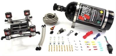 Nitrous Outlet Nitrous Outlet 4500 Hornet Race Dual-Entry Nitrous Oxide Plate Systems 00-10640-00 Autofit