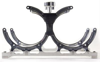 Nitrous Outlet Nitrous Outlet Billet Aluminum Nitrous Bottle Brackets 00-32012 Autofit