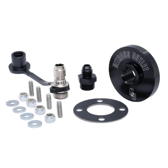 Nitrous Outlet Nitrous Outlet Bulkhead Fittings 00-34044-6Q Autofit