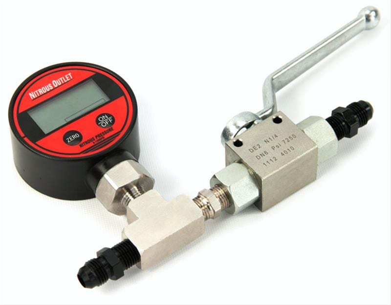 Nitrous Outlet Nitrous Outlet Digital Inline Nitrous Pressure Gauges 00-63016-8 Autofit