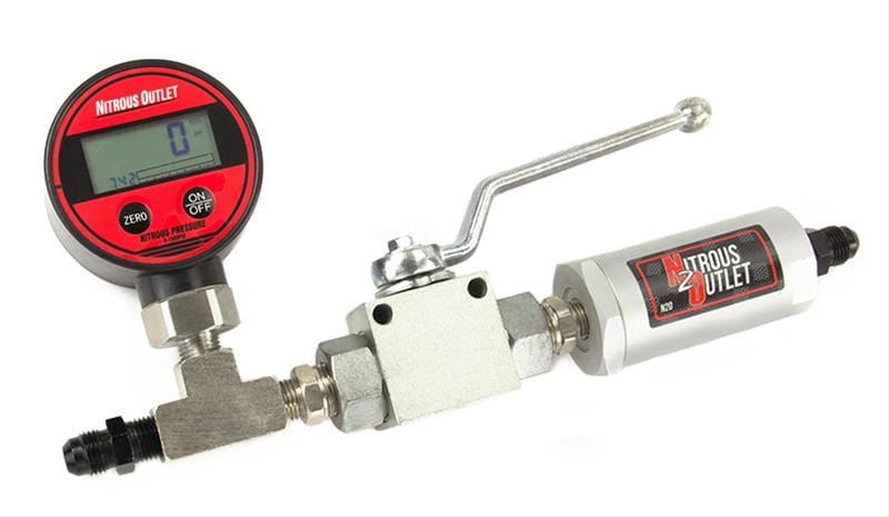 Nitrous Outlet Nitrous Outlet Digital Inline Nitrous Pressure Gauges 00-63017-6 Autofit