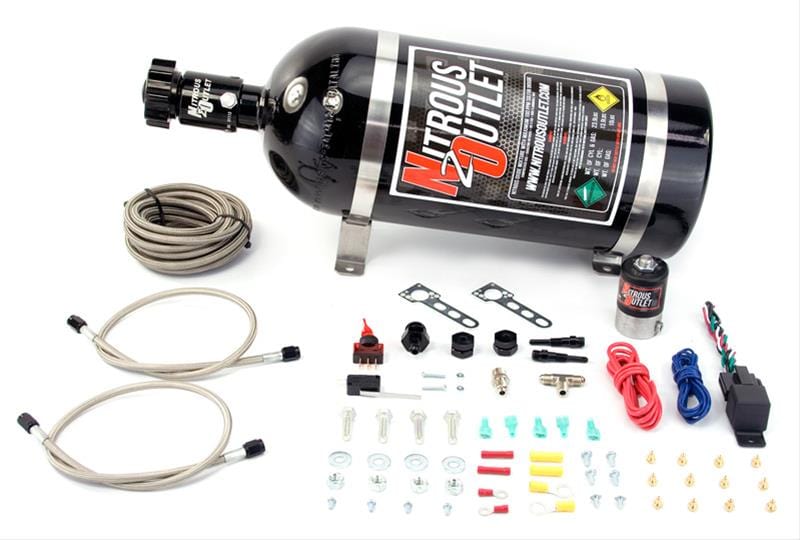 Nitrous Outlet Nitrous Outlet Dual Nozzle Nitrous Systems 00-10201-10 Autofit