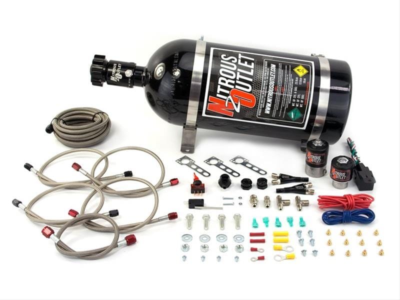 Nitrous Outlet Nitrous Outlet EFI Dual Nozzle Systems 00-10002-12 Autofit