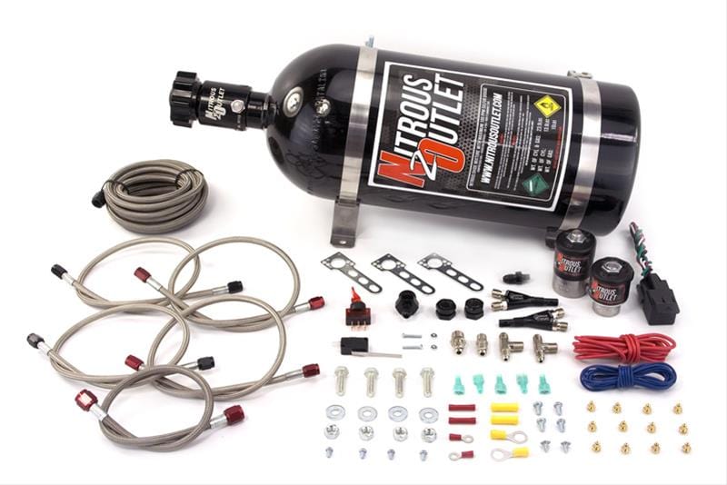 Nitrous Outlet Nitrous Outlet EFI Dual Nozzle Systems 00-10012-10 Autofit