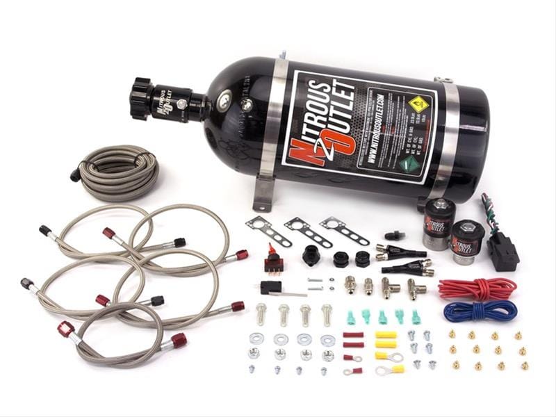 Nitrous Outlet Nitrous Outlet EFI Dual Nozzle Systems 00-10012-12 Autofit