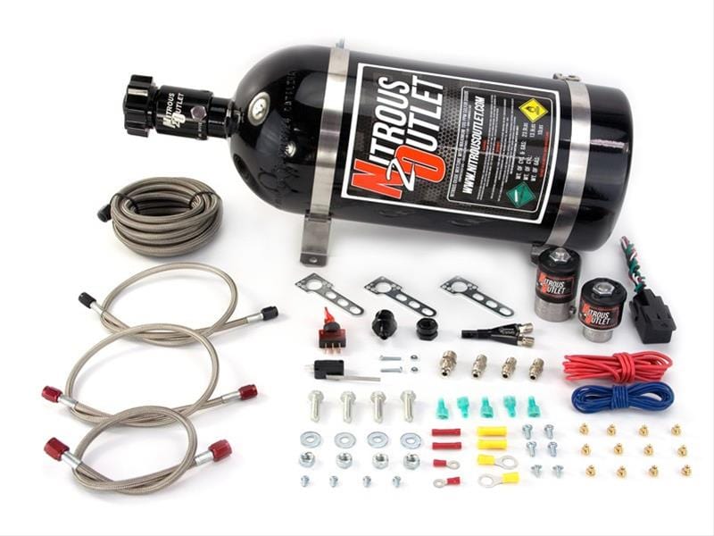 Nitrous Outlet Nitrous Outlet EFI Single Nozzle Systems 00-10004-12 Autofit