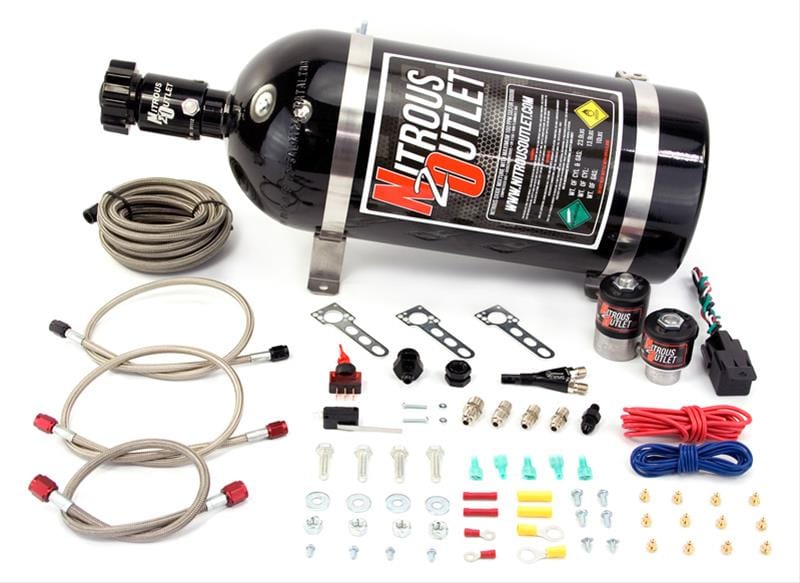 Nitrous Outlet Nitrous Outlet EFI Single Nozzle Systems 00-10010-10 Autofit