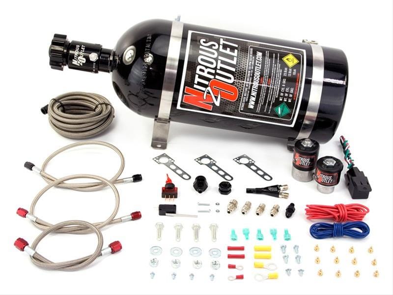 Nitrous Outlet Nitrous Outlet EFI Single Nozzle Systems 00-10010-12 Autofit