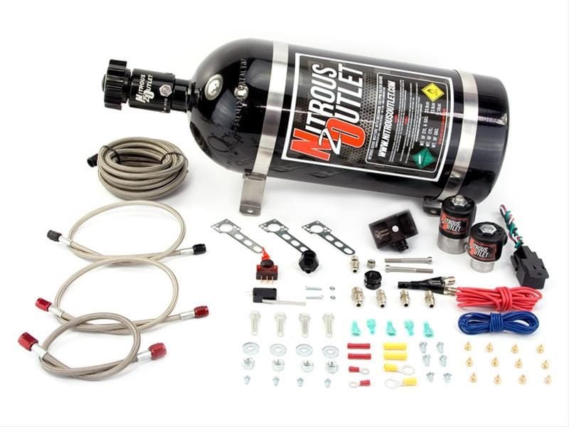 Nitrous Outlet Nitrous Outlet EFI Single Nozzle Systems 00-10015-12 Autofit