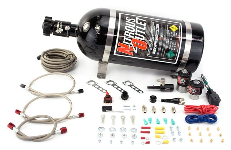 Nitrous Outlet Nitrous Outlet EFI Single Nozzle Systems 00-10016-00 Autofit