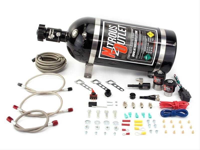 Nitrous Outlet Nitrous Outlet EFI Single Nozzle Systems 00-10016-12 Autofit