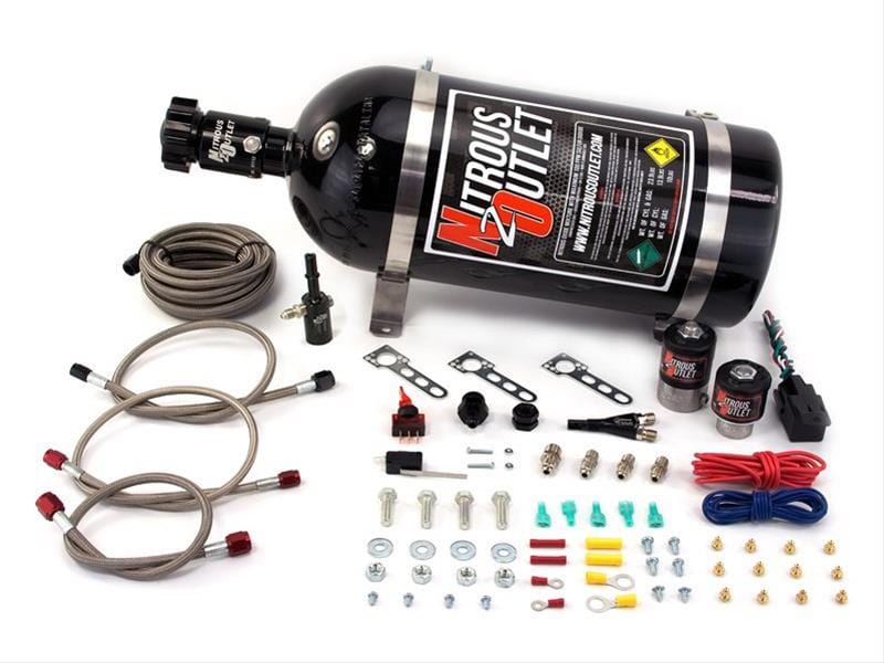 Nitrous Outlet Nitrous Outlet EFI Single Nozzle Systems 00-10021-12 Autofit