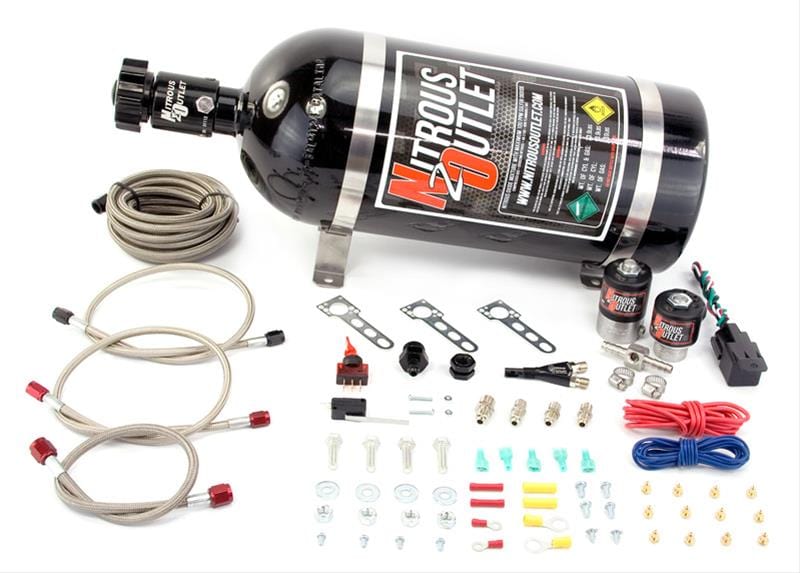 Nitrous Outlet Nitrous Outlet EFI Single Nozzle Systems 00-10030-00 Autofit