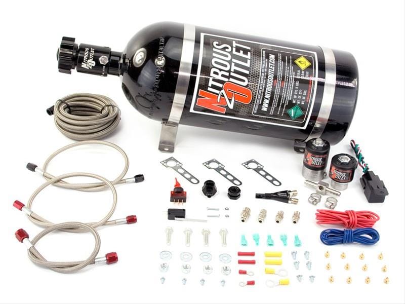 Nitrous Outlet Nitrous Outlet EFI Single Nozzle Systems 00-10030-12 Autofit