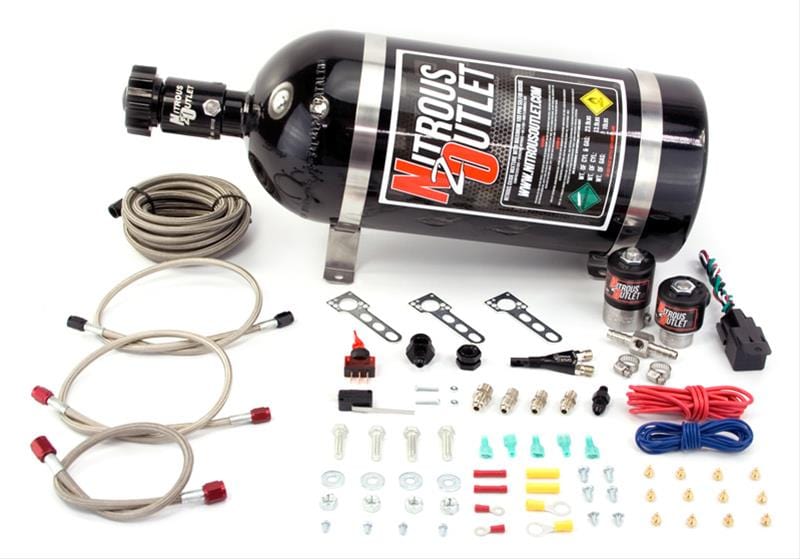 Nitrous Outlet Nitrous Outlet EFI Single Nozzle Systems 00-10040-10 Autofit