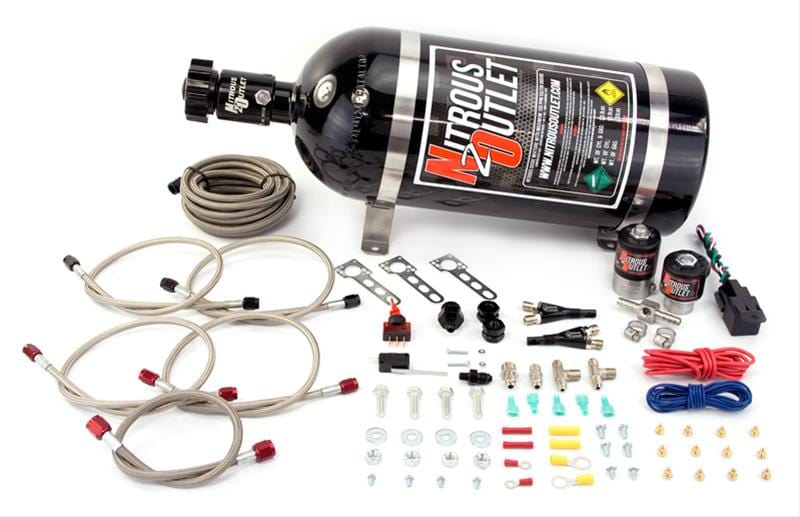 Nitrous Outlet Nitrous Outlet EFI Single Nozzle Systems 00-10042-00 Autofit