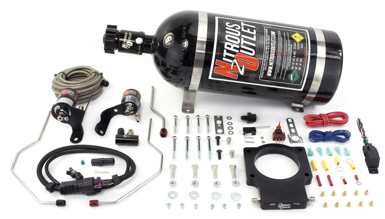 Nitrous Outlet Nitrous Outlet Hardline Nitrous Oxide Plate Systems 00-10119-90-10 Autofit