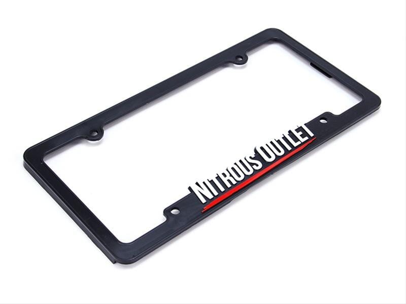 Nitrous Outlet Nitrous Outlet Logo License Plate Frames 00-92200 Autofit