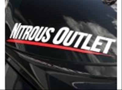 Nitrous Outlet Nitrous Outlet Logo Stickers 00-57002 Autofit