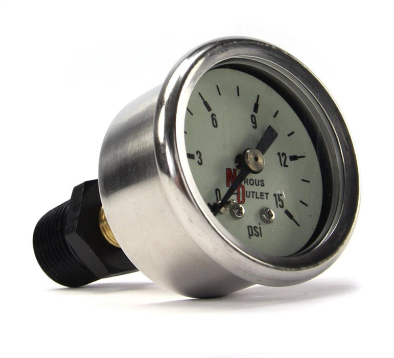 Nitrous Outlet Nitrous Outlet Luminescent Fuel Pressure Gauges 00-63003-B Autofit