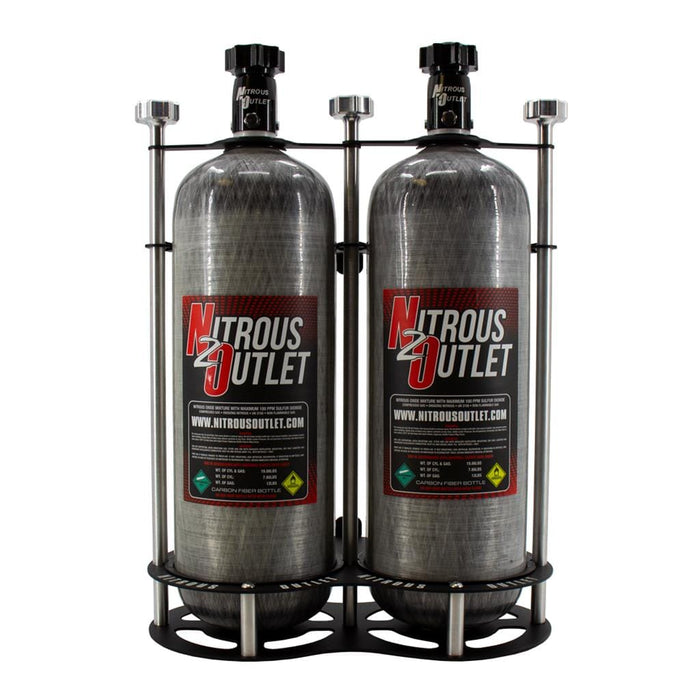 Nitrous Outlet Nitrous Outlet Nitrogen Bottle Brackets 00-32033-V Autofit