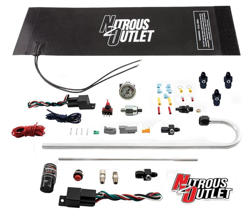 Nitrous Outlet Nitrous Outlet Nitrous Oxide Accessory Kits 22-69001-L Autofit