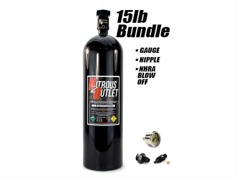 Nitrous Outlet Nitrous Outlet Nitrous Oxide Bottles 00-30170-8 Autofit