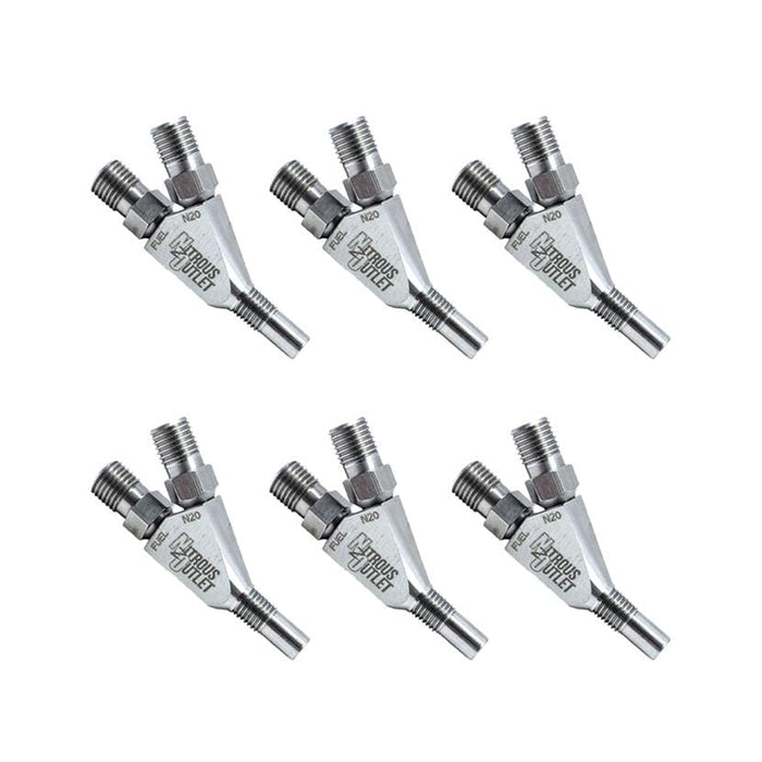 Nitrous Outlet Nitrous Outlet Nitrous Oxide Nozzles 00-40011-DRY-6 Autofit