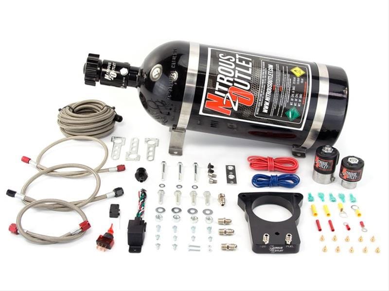 Nitrous Outlet Nitrous Outlet Nitrous Oxide Plate Systems 00-10102-DRY-15 Autofit