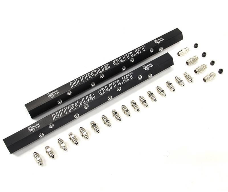 Nitrous Outlet Nitrous Outlet Nitrous Oxide Plumbing Kits 00-01765-D-F-BODY Autofit