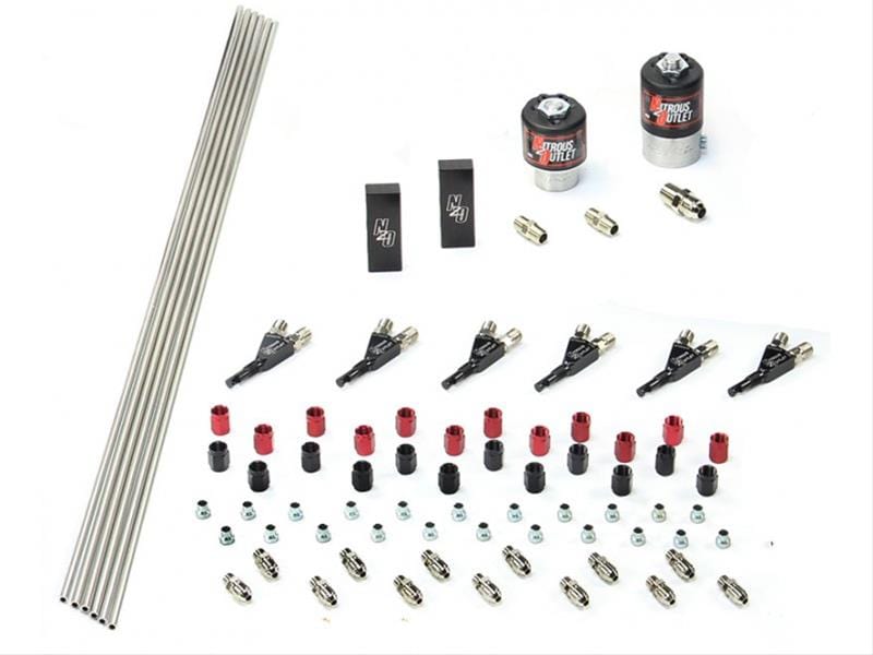 Nitrous Outlet Nitrous Outlet Nitrous Oxide Plumbing Kits 00-10385-SBT Autofit