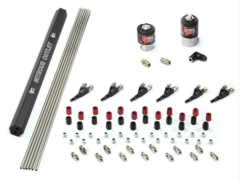 Nitrous Outlet Nitrous Outlet Nitrous Oxide Plumbing Kits 00-10386-SBT Autofit