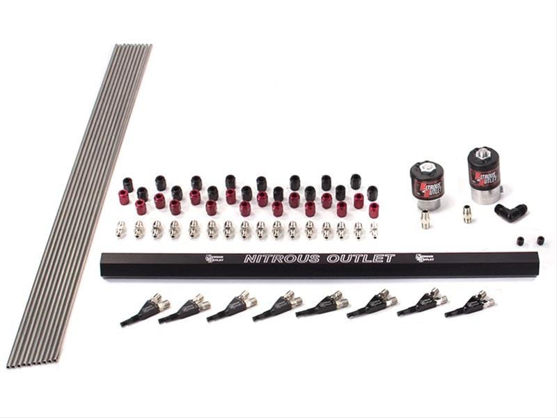 Nitrous Outlet Nitrous Outlet Nitrous Oxide Plumbing Kits 00-10457-H-R Autofit