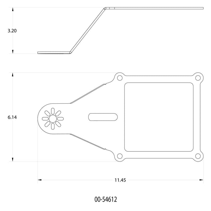 Nitrous Outlet Nitrous Outlet Nitrous Oxide Solenoid Mounting Brackets 00-54612 Autofit