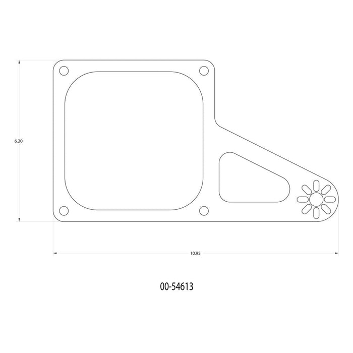 Nitrous Outlet Nitrous Outlet Nitrous Oxide Solenoid Mounting Brackets 00-54613 Autofit