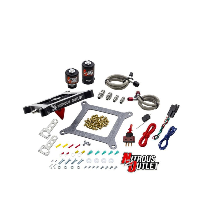 Nitrous Outlet Nitrous Outlet Nitrous Oxide System Conversion and Upgrade Kits 00-10600-GEN4-SF Autofit