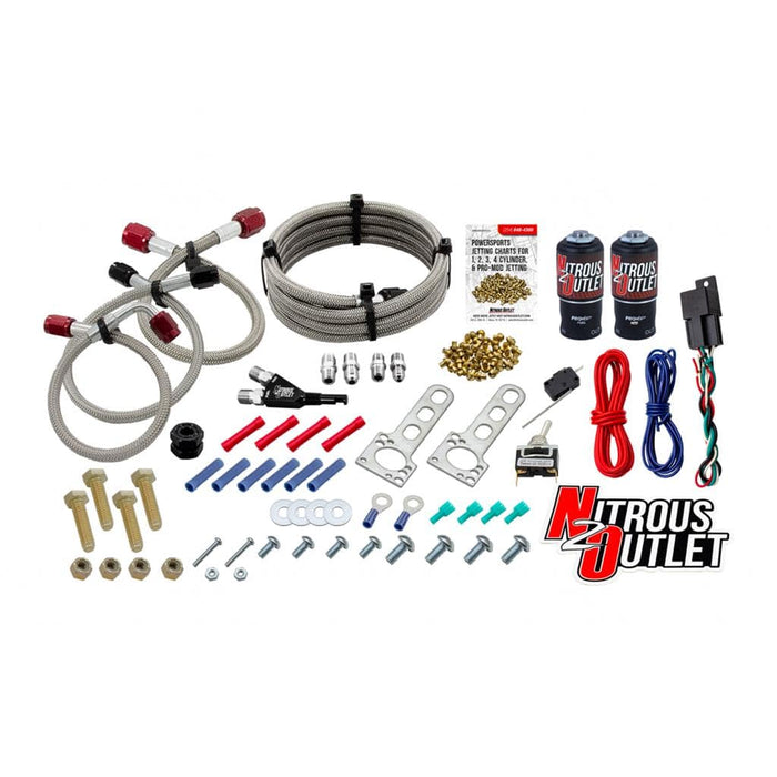 Nitrous Outlet Nitrous Outlet Powersports Nitrous Conversion and Upgrade Kits 50-10050-00 Autofit