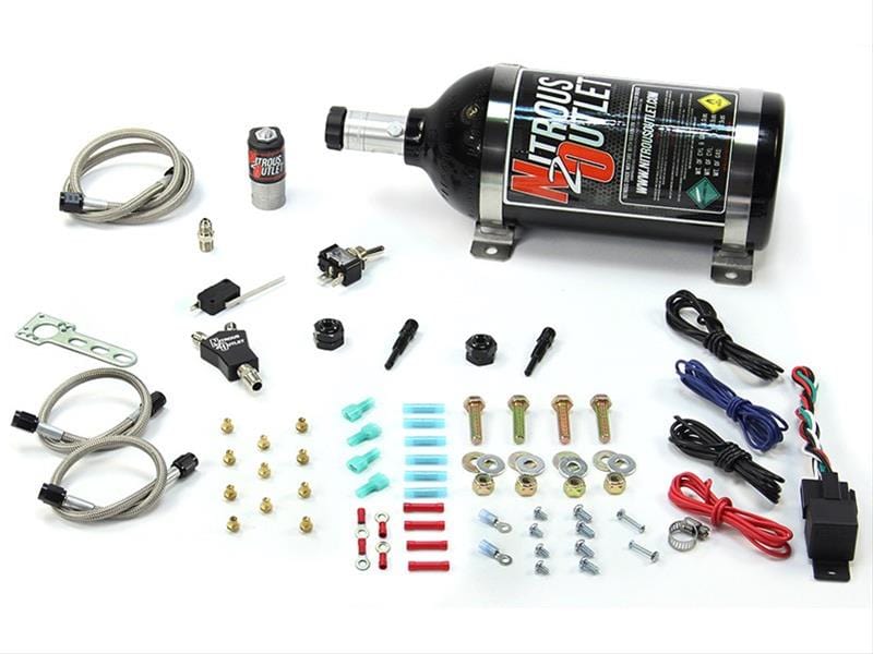 Nitrous Outlet Nitrous Outlet Powersports Nitrous Nozzle Systems 50-10002-5 Autofit