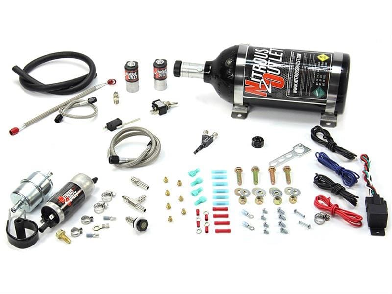 Nitrous Outlet Nitrous Outlet Powersports Nitrous Nozzle Systems 50-10010-2.5 Autofit