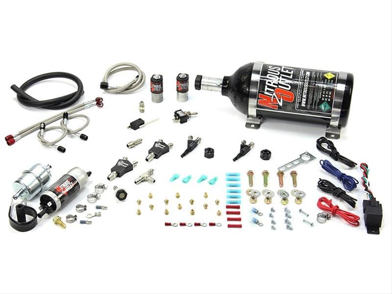 Nitrous Outlet Nitrous Outlet Powersports Nitrous Nozzle Systems 50-10022-5 Autofit