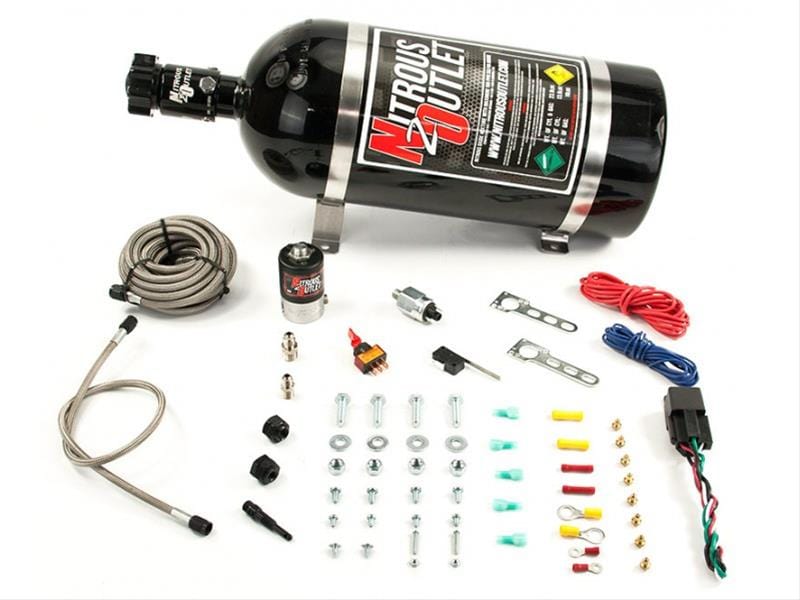 Nitrous Outlet Nitrous Outlet Single Nozzle Dry Nitrous Systems 00-10250-12 Autofit