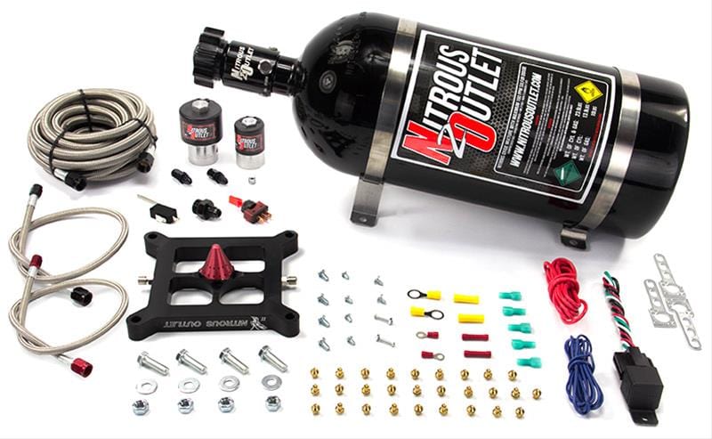 Nitrous Outlet Nitrous Outlet Stinger Plate Nitrous Oxide Systems 00-10602-10 Autofit