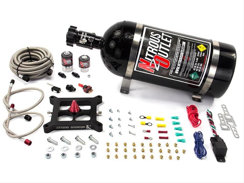 Nitrous Outlet Nitrous Outlet Stinger Plate Nitrous Oxide Systems 00-10604-12 Autofit